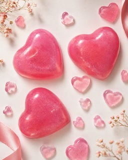 Sweetheart Glitter Soap